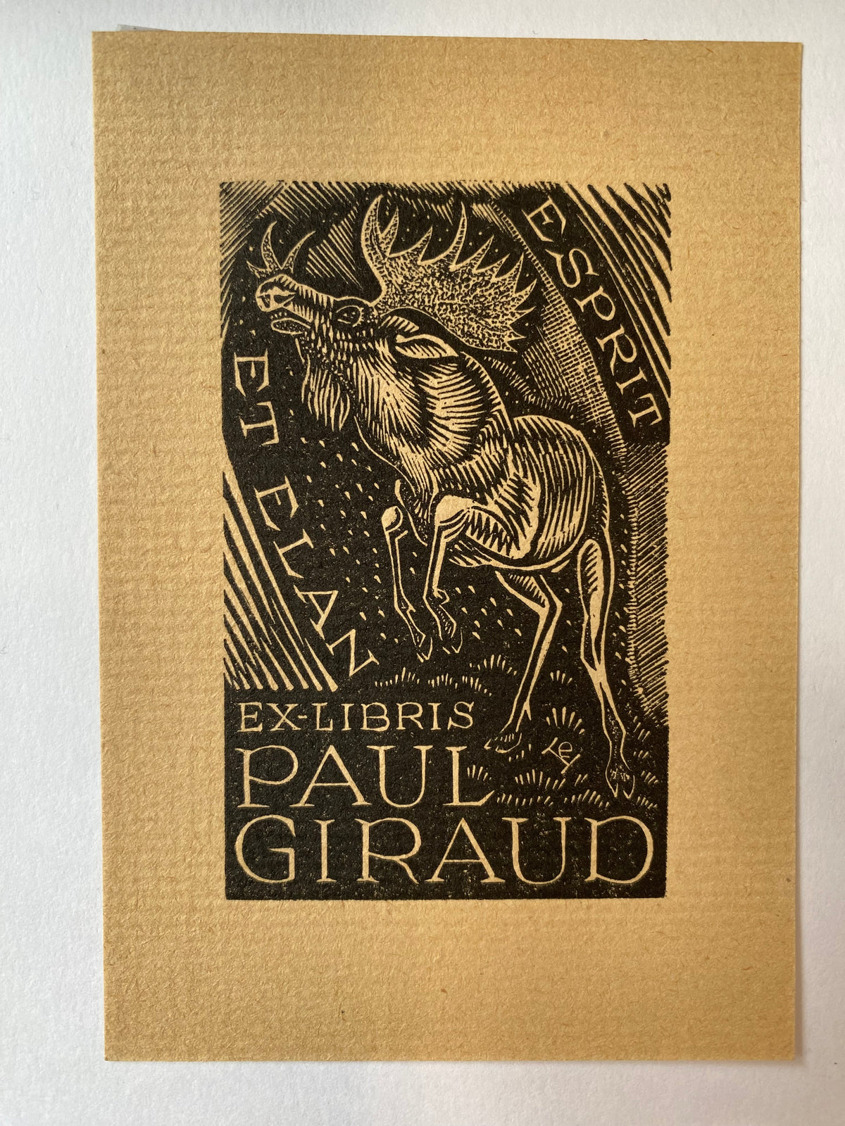 Ex Libris - Paul Giraud