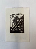 Ex Libris - unbekannter Künstler und unbekannter Eigner