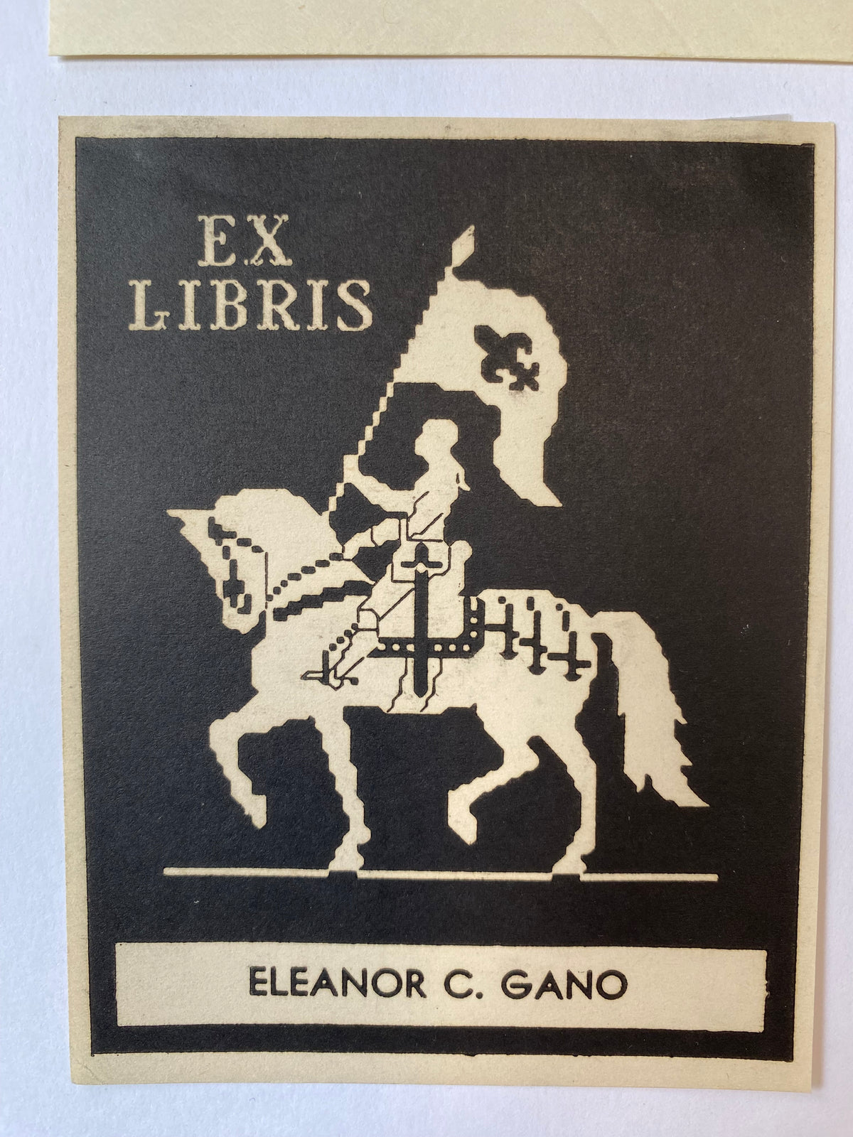 Ex Libris - Eleanor C. Gano