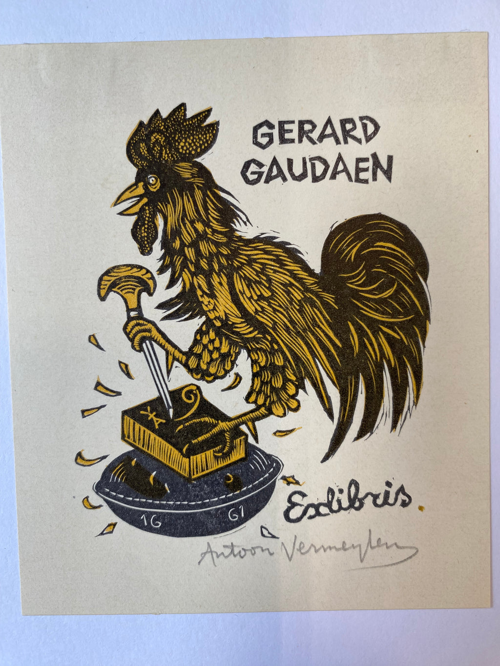 Ex Libris - Gerard Gaudean