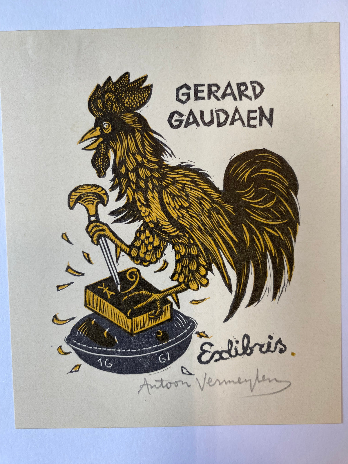Ex Libris - Gerard Gaudean