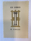 Ex Libris - G.Galli