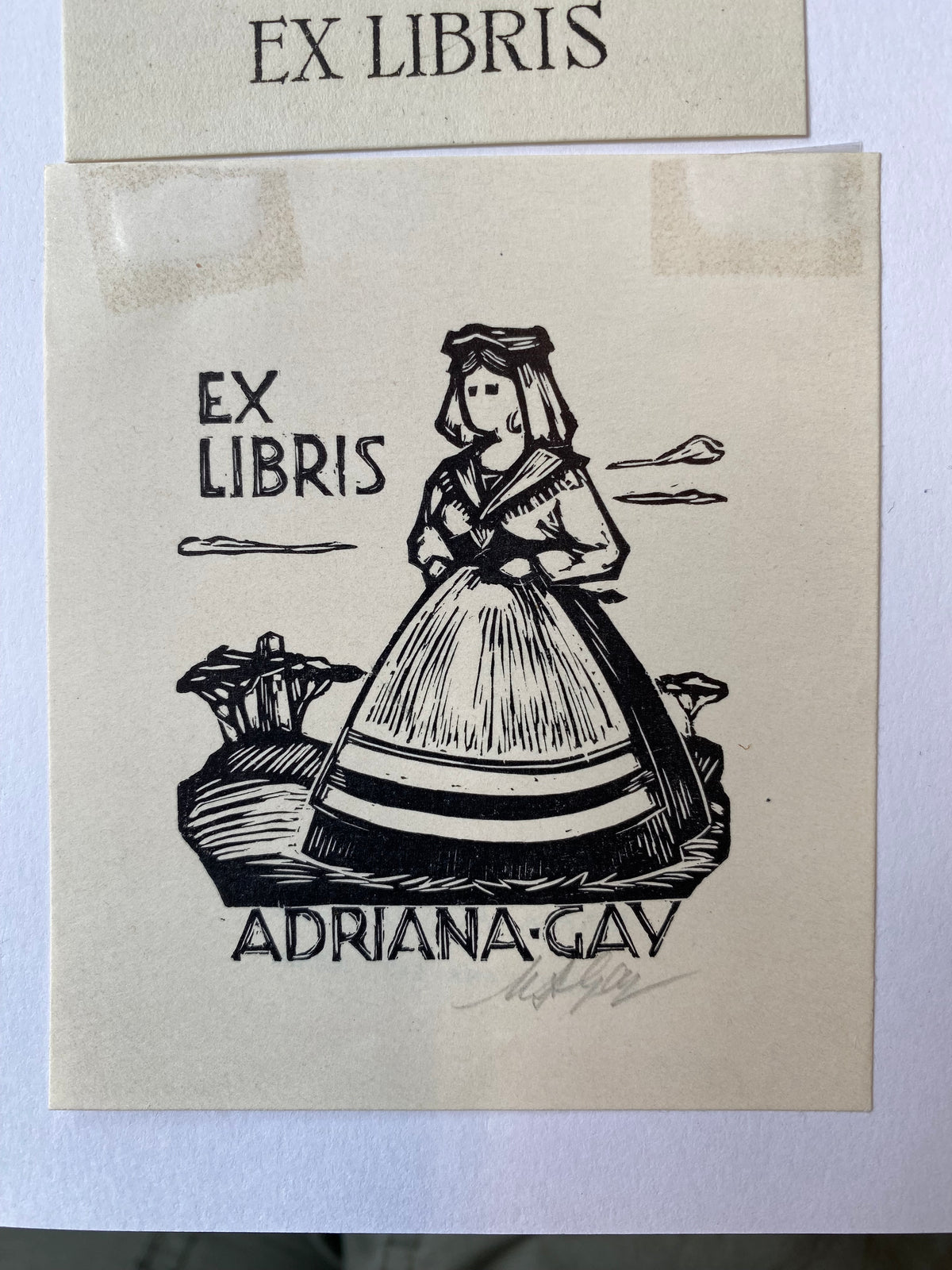 Ex Libris - V. Merulana - Maria Adriana Gay