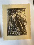 Ex Libris - unbekannter Künstler - A.C.V. Gaag
