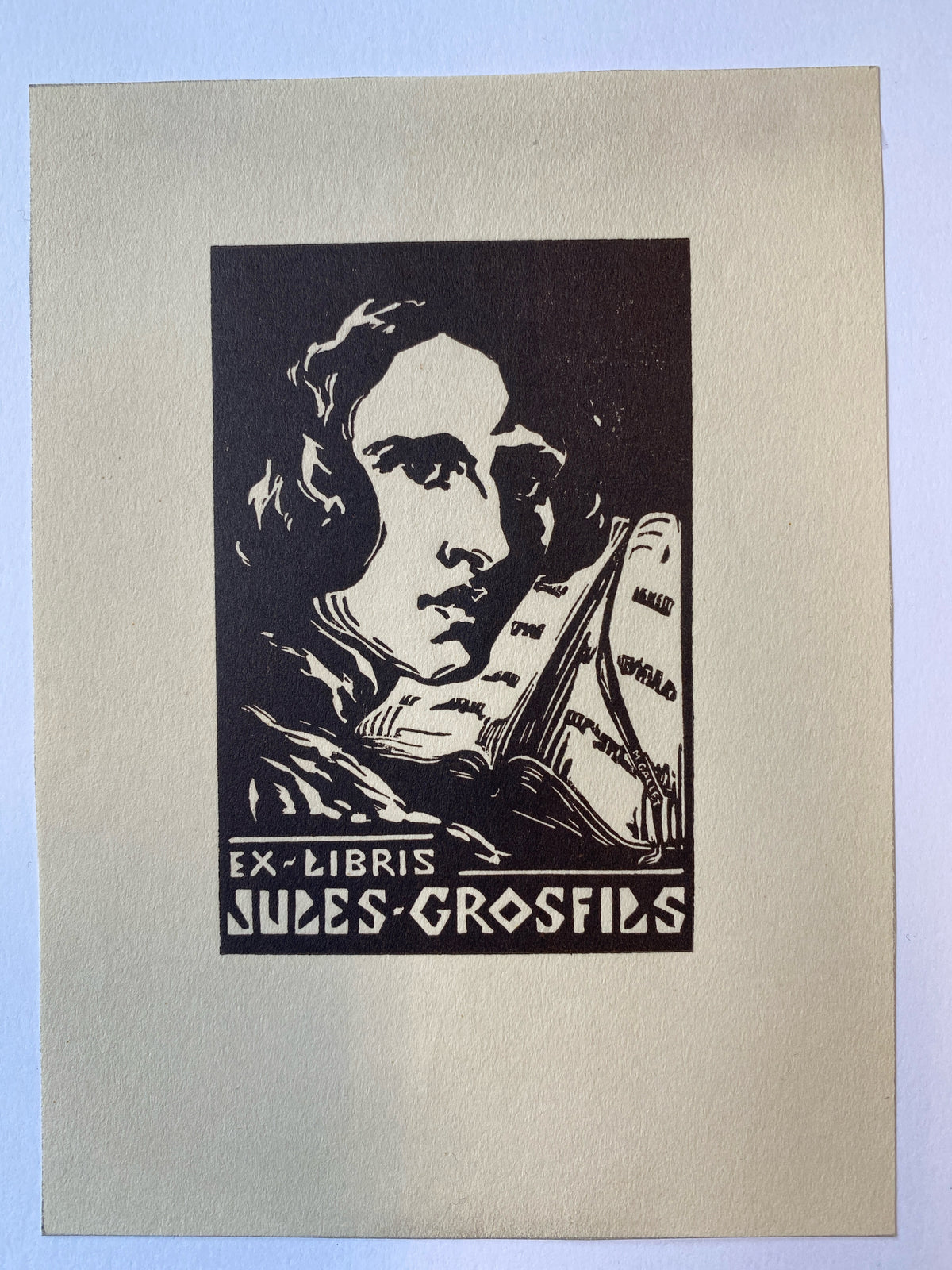 Ex Libris - Marguerite Callet-Carcano - Jules Grosfils