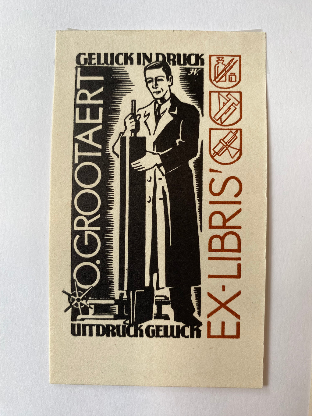 Ex Libris - Herman Verbaere - O. Grootaert