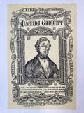 Ex Libris - Gedenk Exlibris zum 100. Todestag Joao Baptista de Silva Leitao de Almeide Garrett