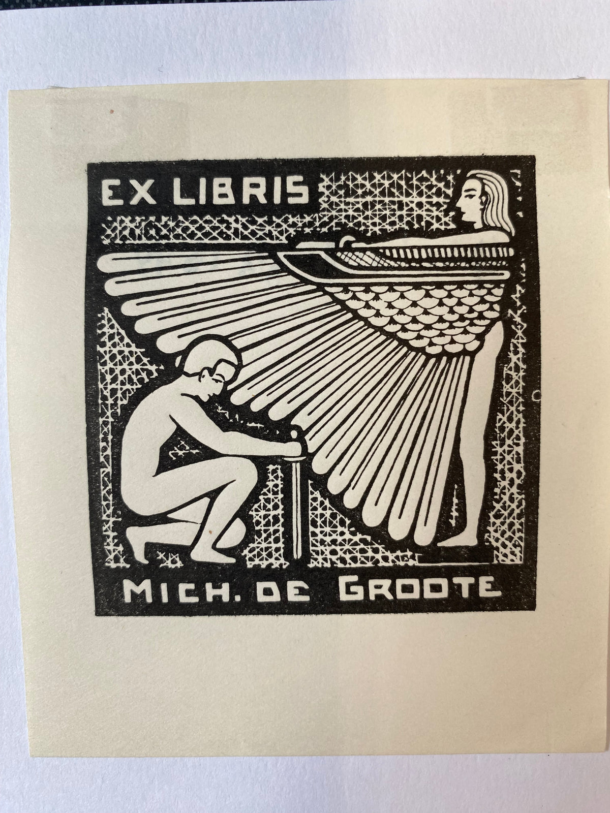 Ex Libris - Mich. de Groote - Mich. de Groote