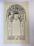 Ex Libris - Phyllis Shillito - Captain Francis Edward de Groot