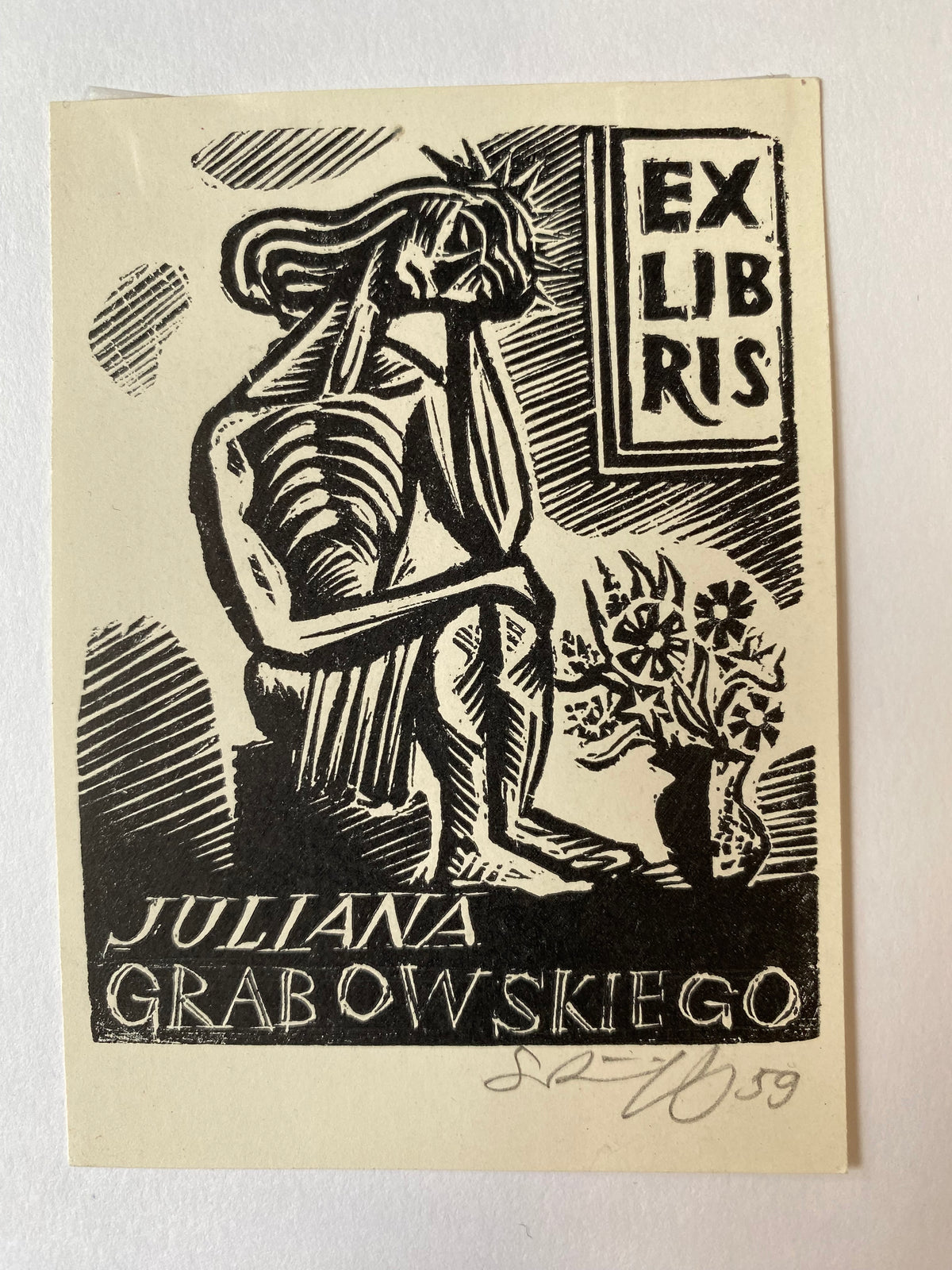 Ex Libris - Jósef Szuszkiewicz - Juliana Grabowskiego