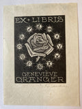 Ex Libris - unbekannter Künstler - Genevieve Granger