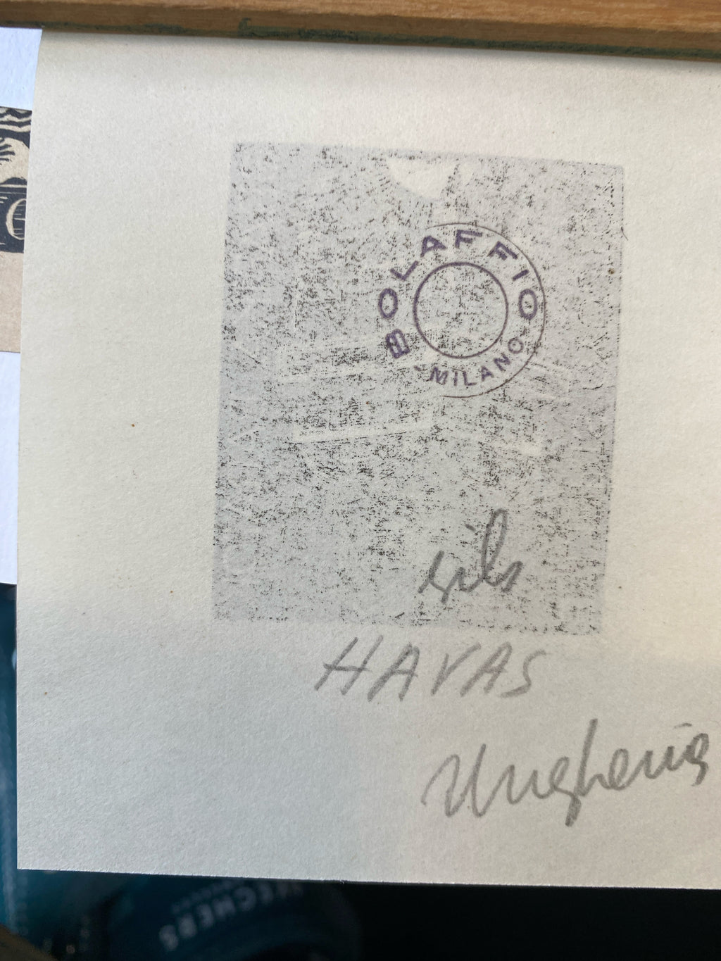 Ex Libris - unbekannter Künstler - Zusammenschluss Exlibris Sammler in der ungarischen Stadt Pecs