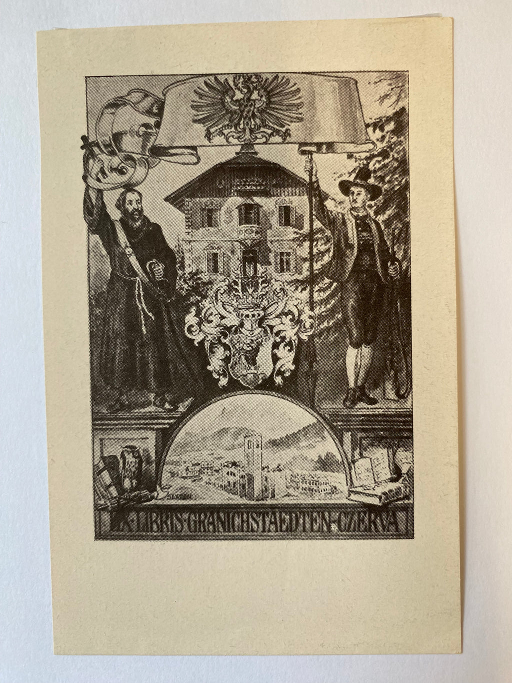 Ex Libris - unbekannter Künstler - Granichstaedten-Czerva