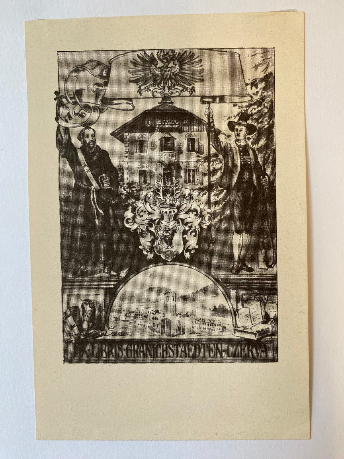 Ex Libris - unbekannter Künstler - Granichstaedten-Czerva