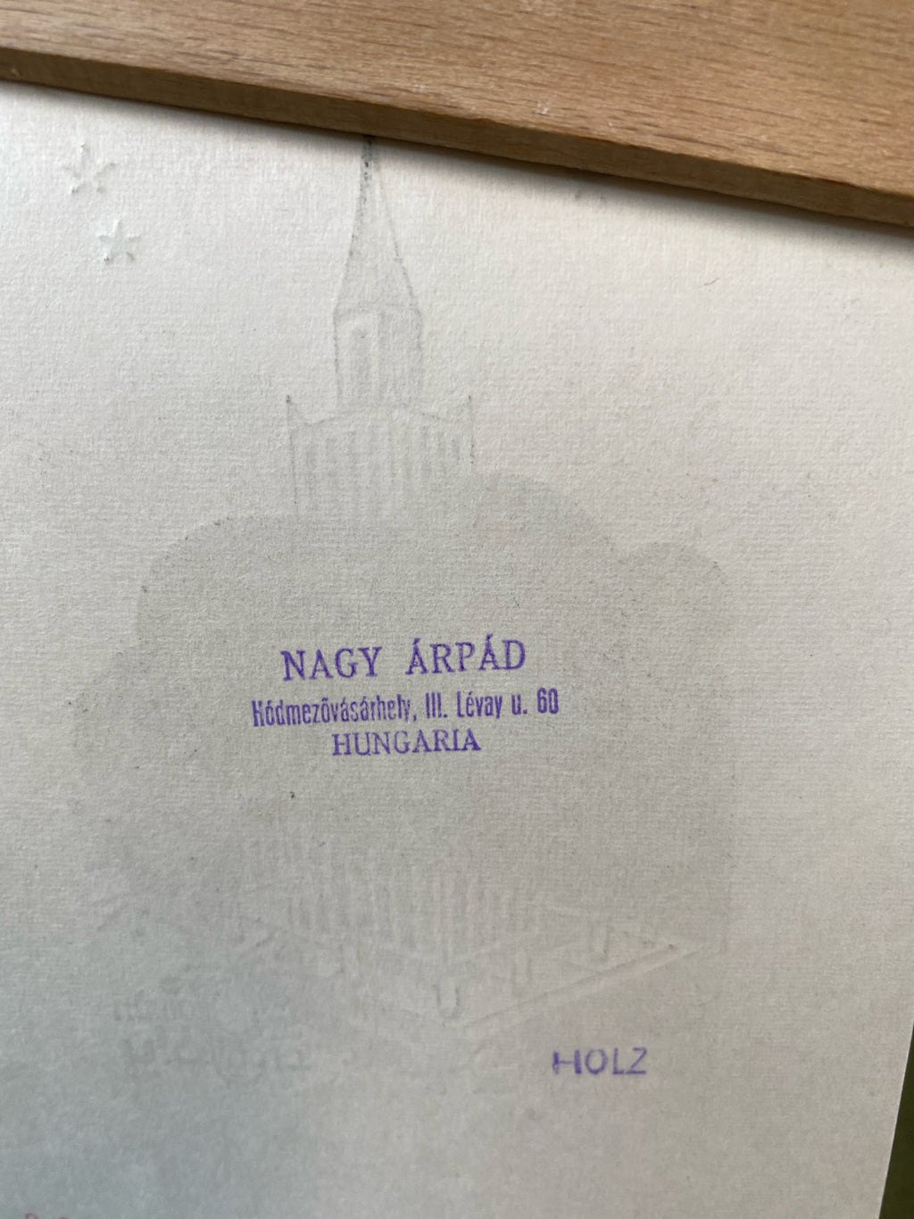 Ex Libris - Nagy Arpad - Roman Galy