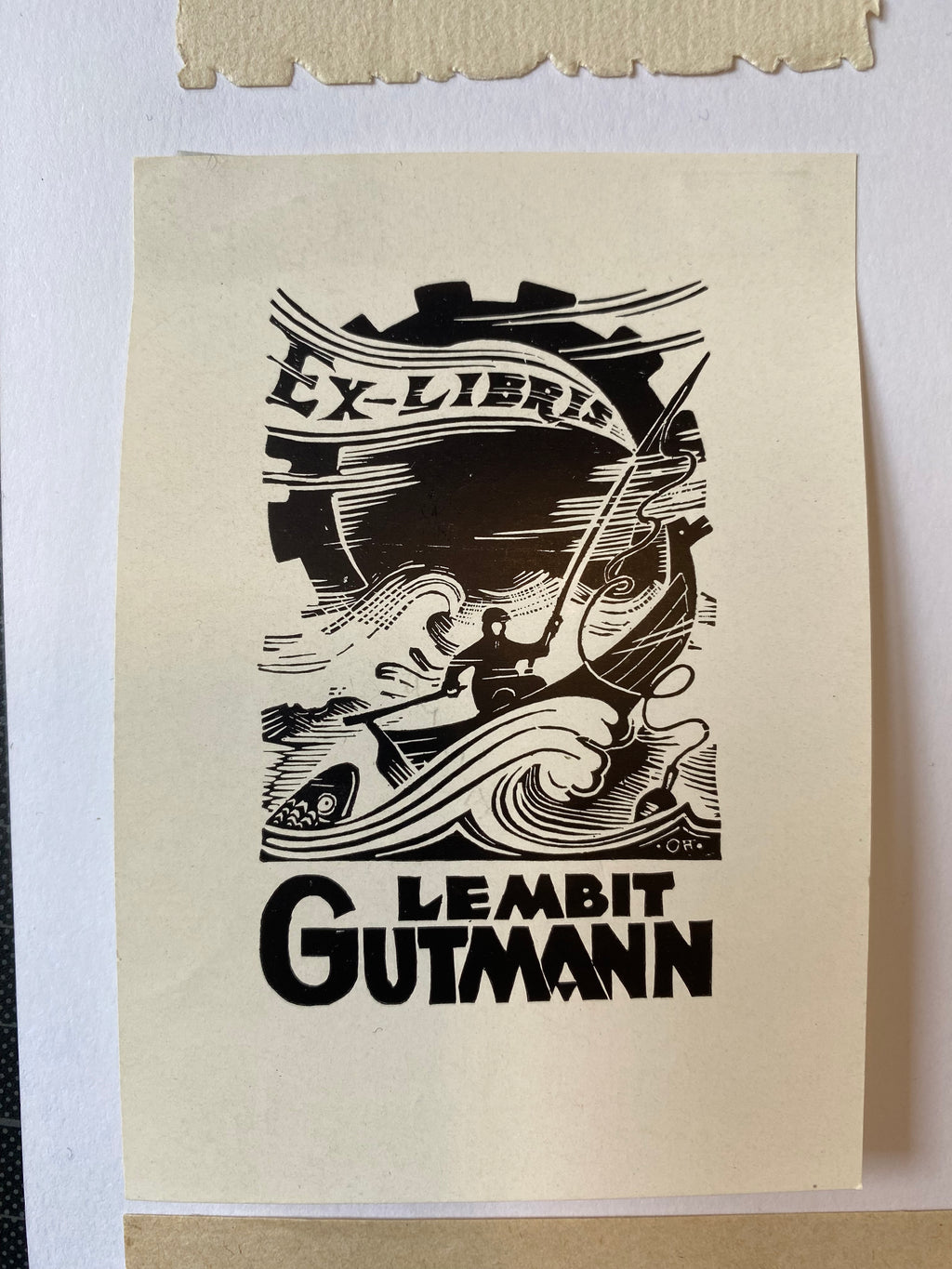 Ex Libris -T. Juhamsoo - Lembit Gutmann