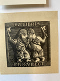 Ex Libris - unbekannter Künstler - F.B. Gvillet