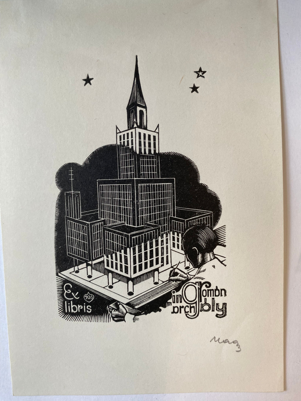 Ex Libris - Nagy Arpad - Roman Galy