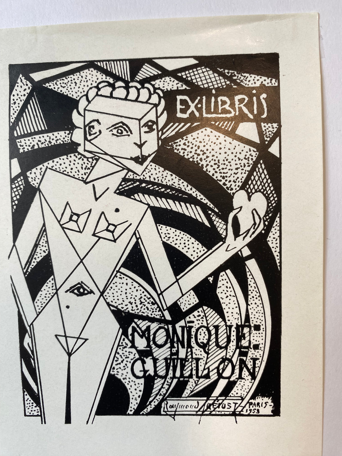 Ex Libris - Raymond Prevost - Monique Guillon