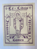 Ex Libris - Piedade - Joaquim d´ Almeida Gomes
