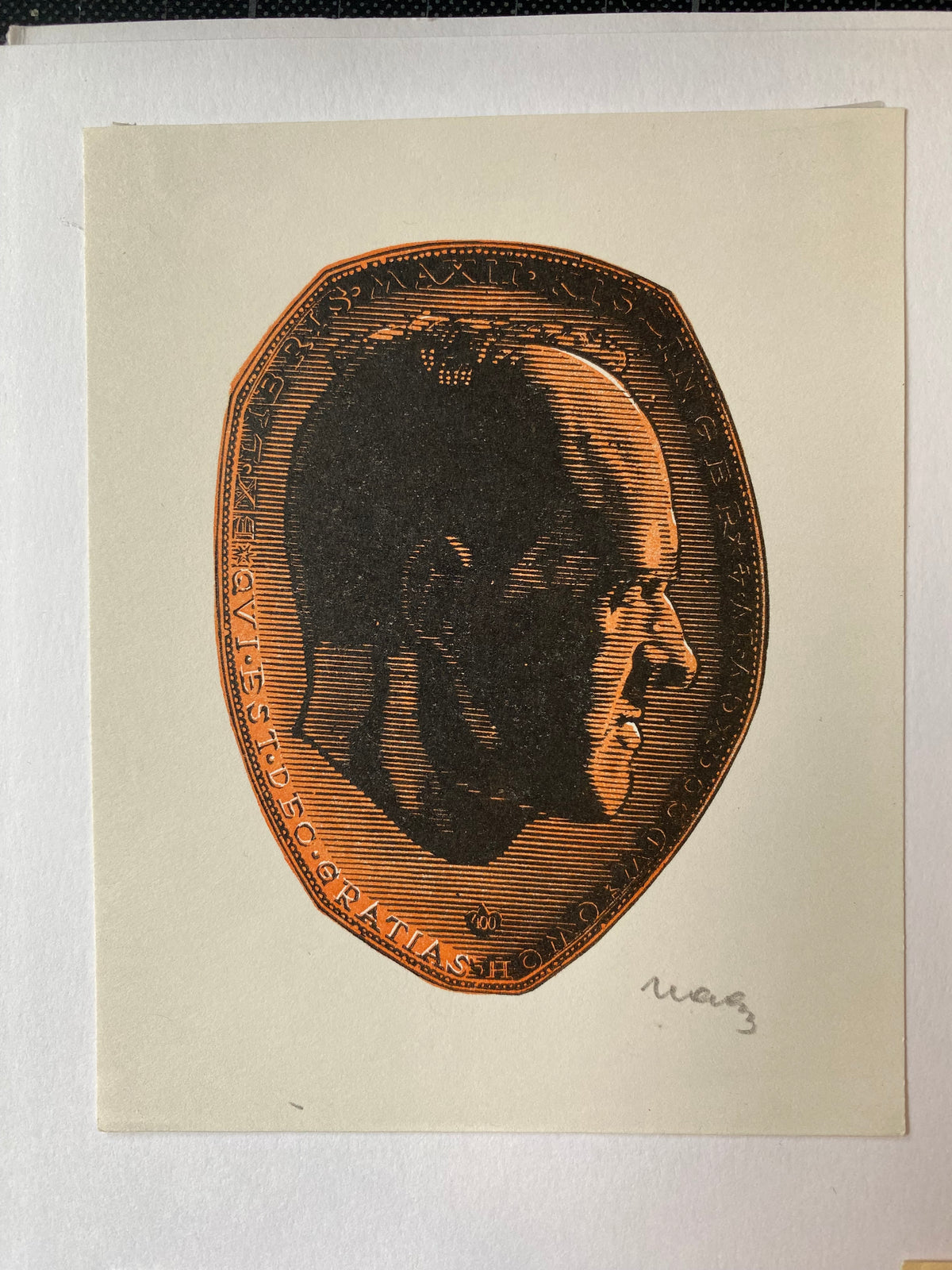 Ex Libris - Nargy Arpad - Grattias