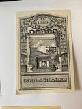 Ex Libris - Stahlgran, w: Zachrisson - Gustaf och Gerda Ekman