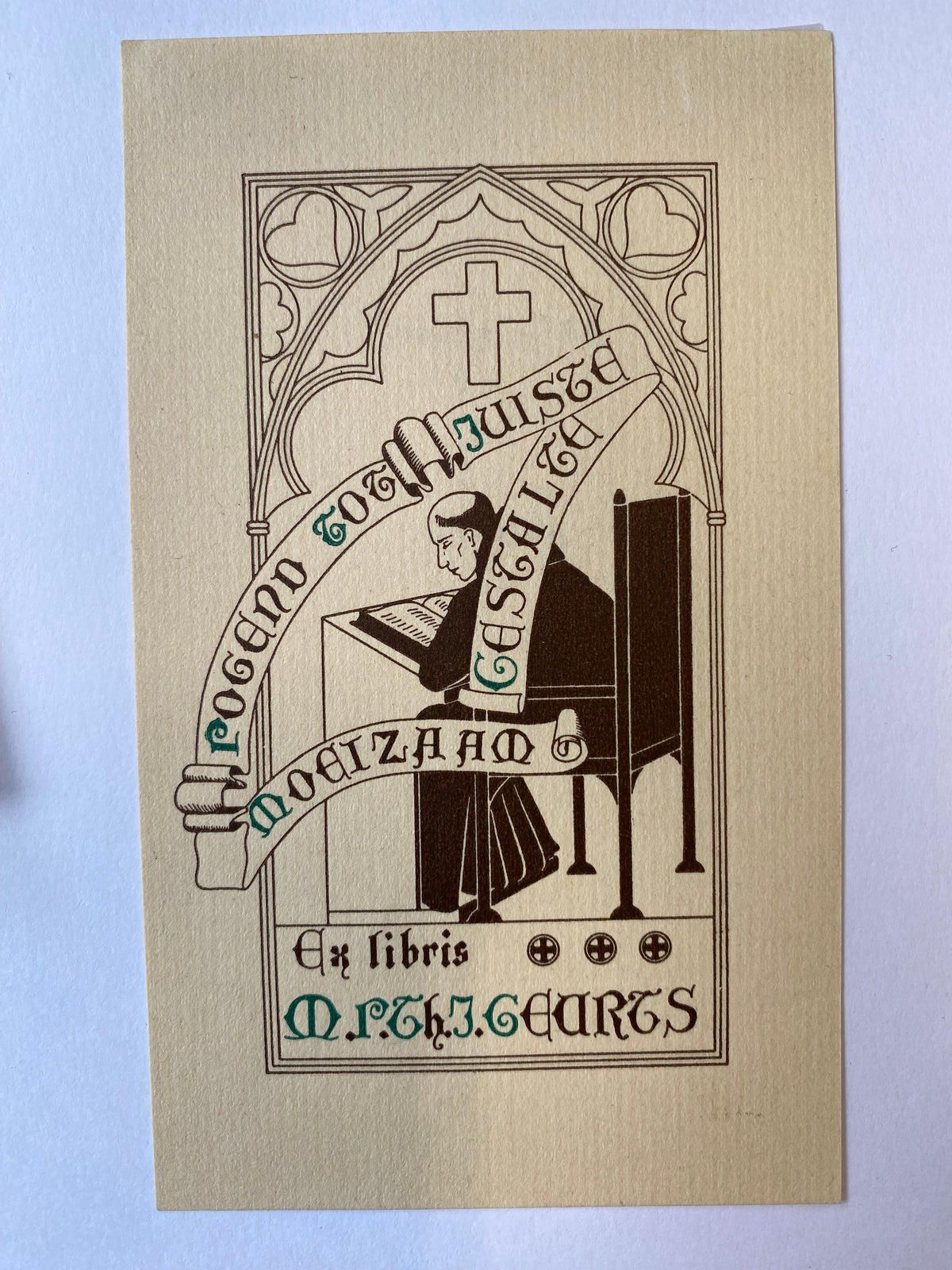 Ex Libris - Dr. T. Schnaar - M.P.TH.J. Geurts