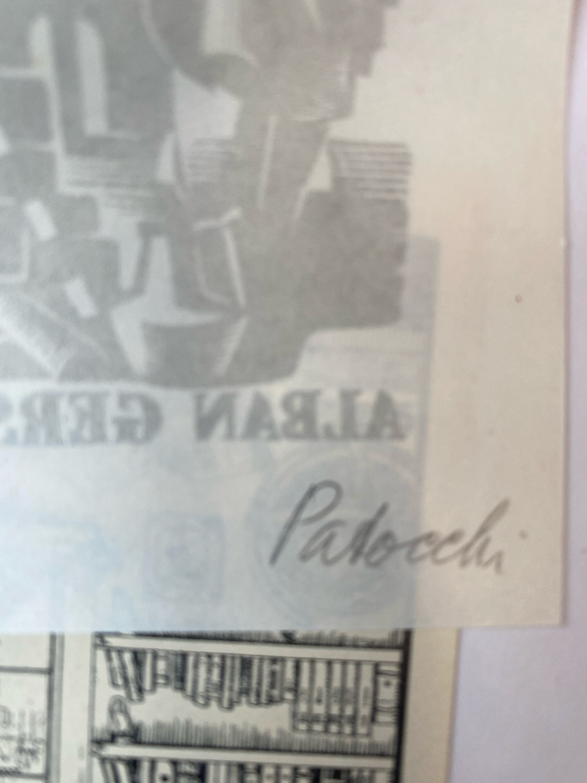 Ex Libris - Patocchi - Alban Gerster