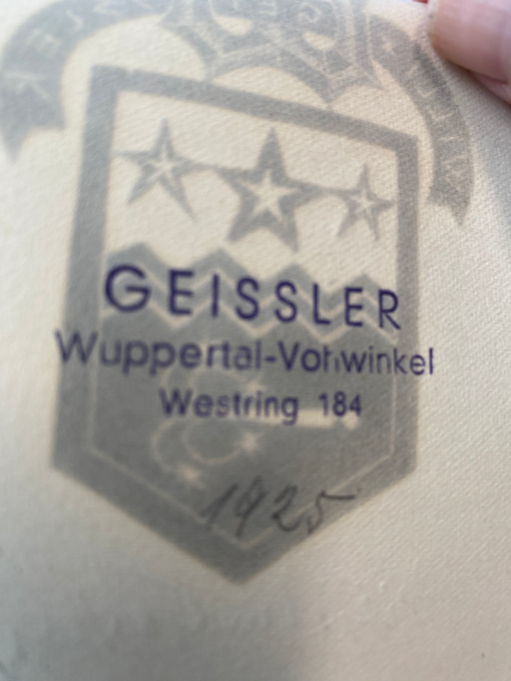 Ex Libris - Wilhelm Geissler - Willi Geissler