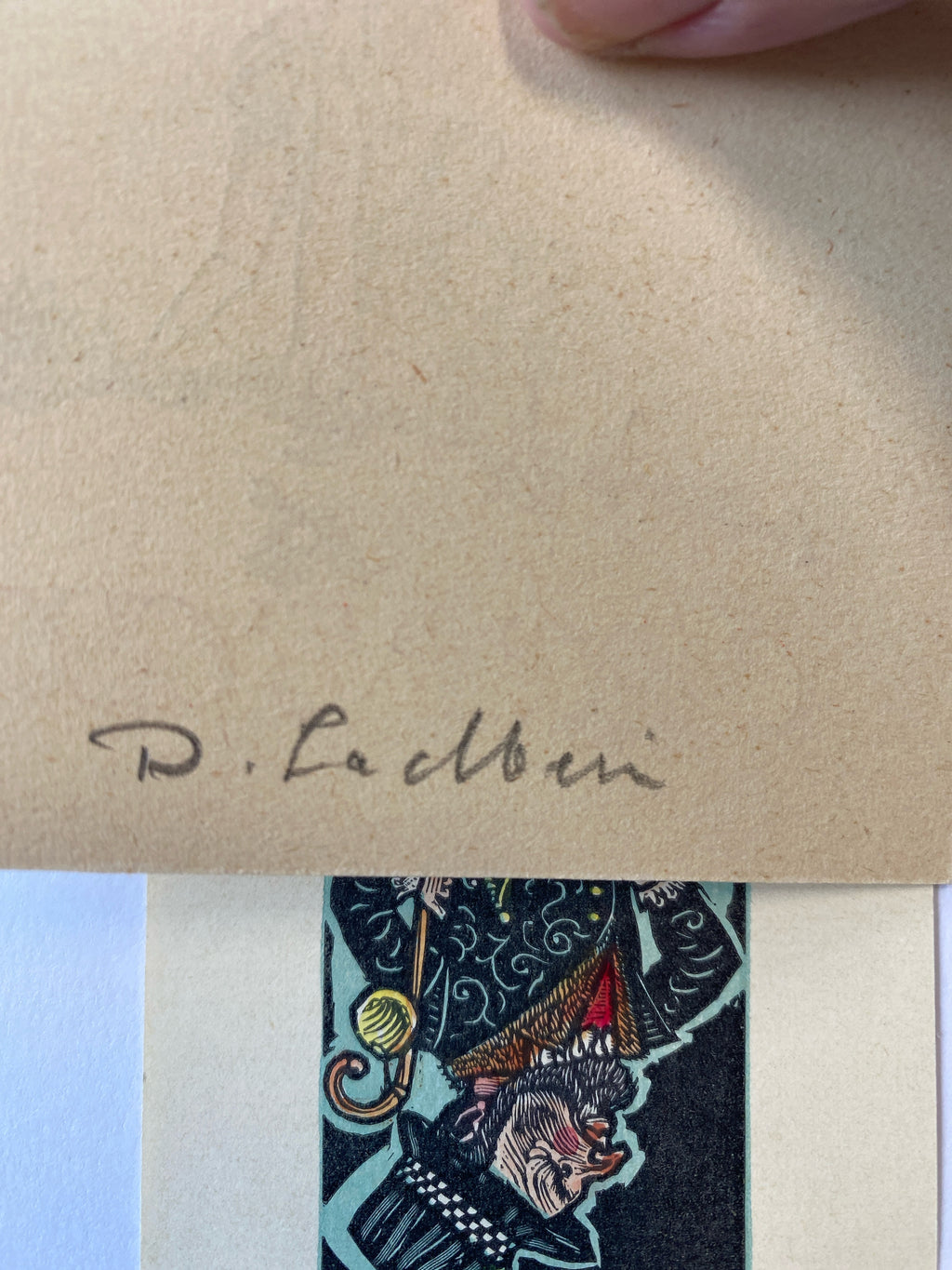 Ex Libris - D. La... - Caroline George