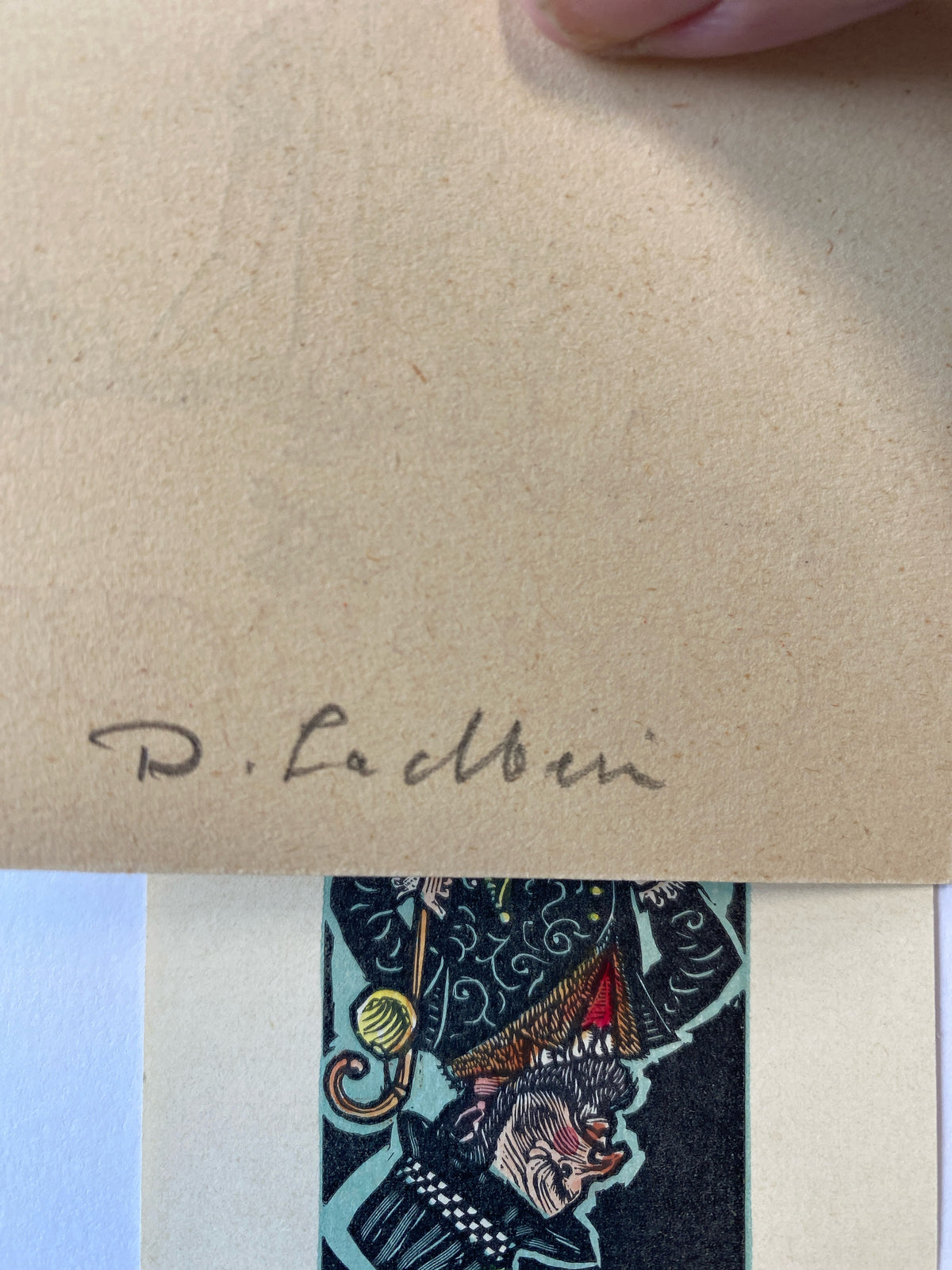 Ex Libris - D. La... - Caroline George