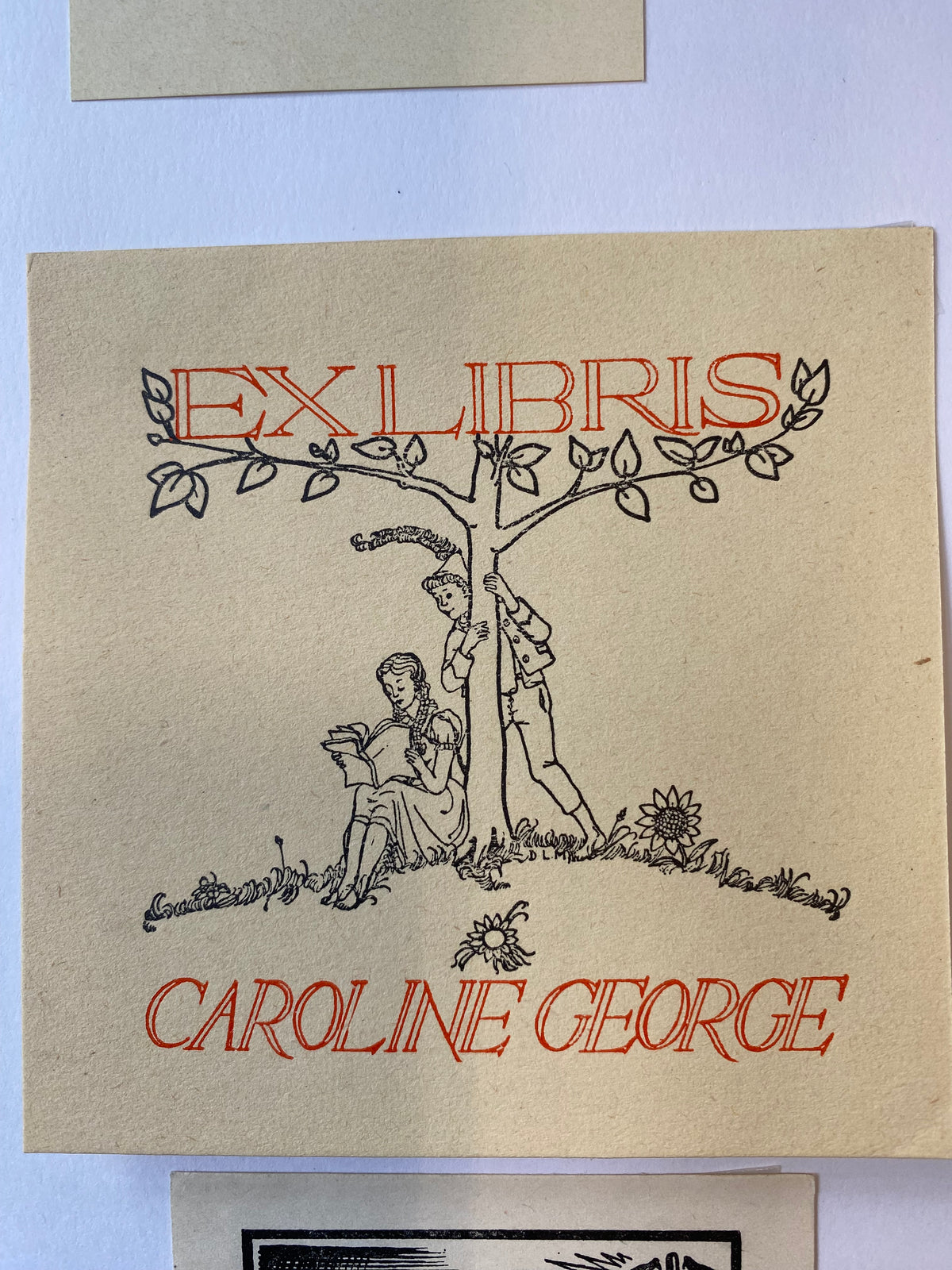 Ex Libris - D. La... - Caroline George