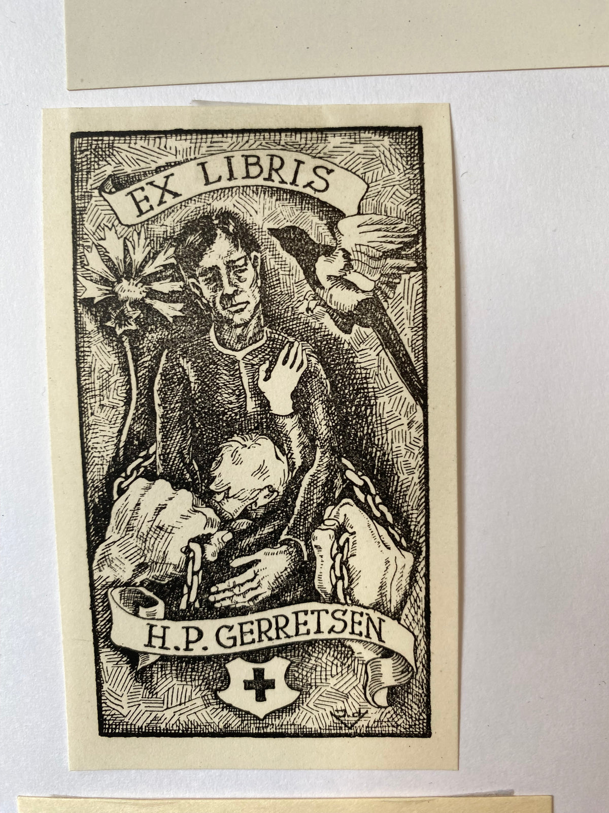 Ex Libris - unbekannter Künstler - H.P. Gerretsen