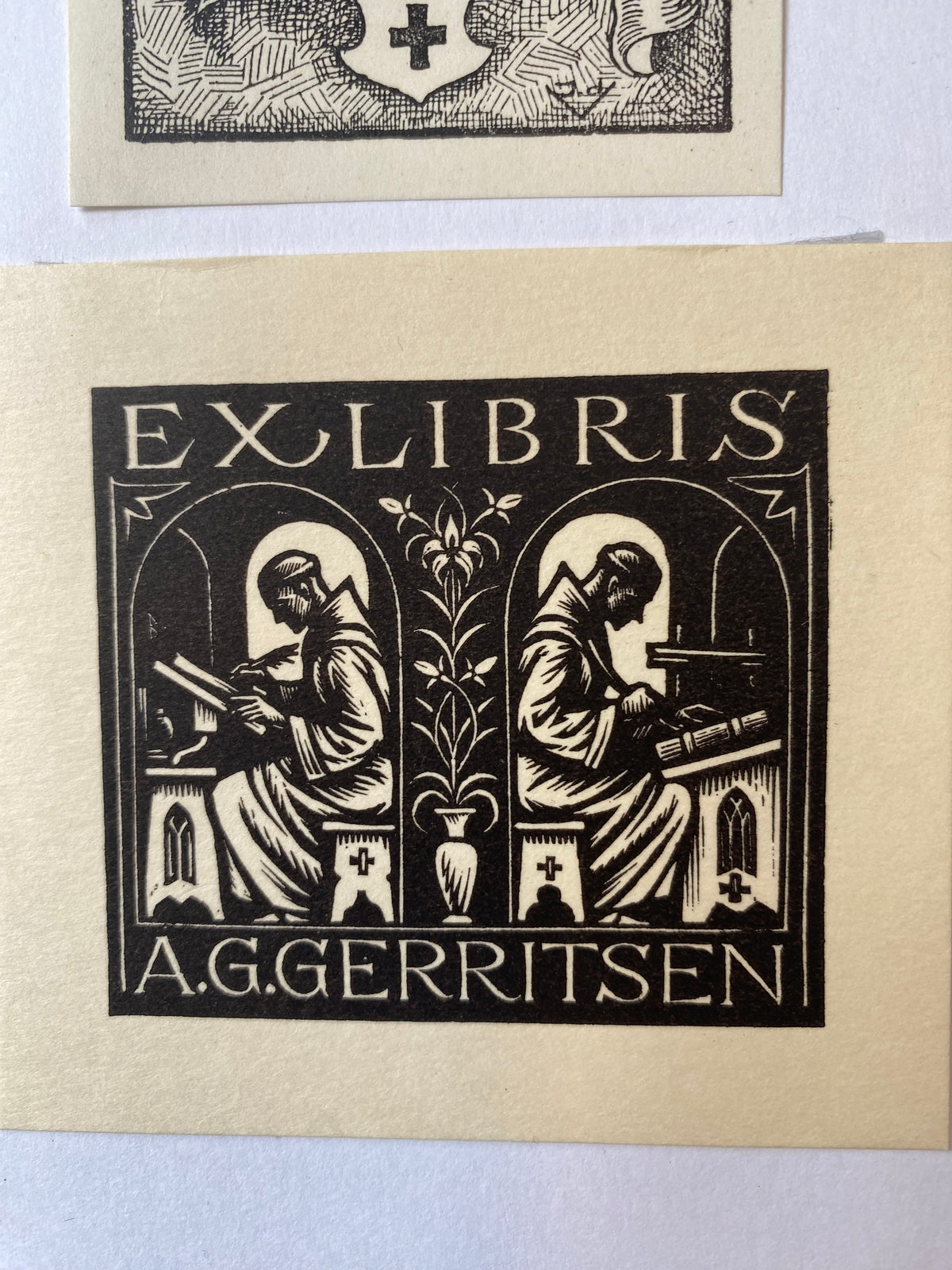 Ex Libris - unbekannter Künstler - A.G. Gerritsen