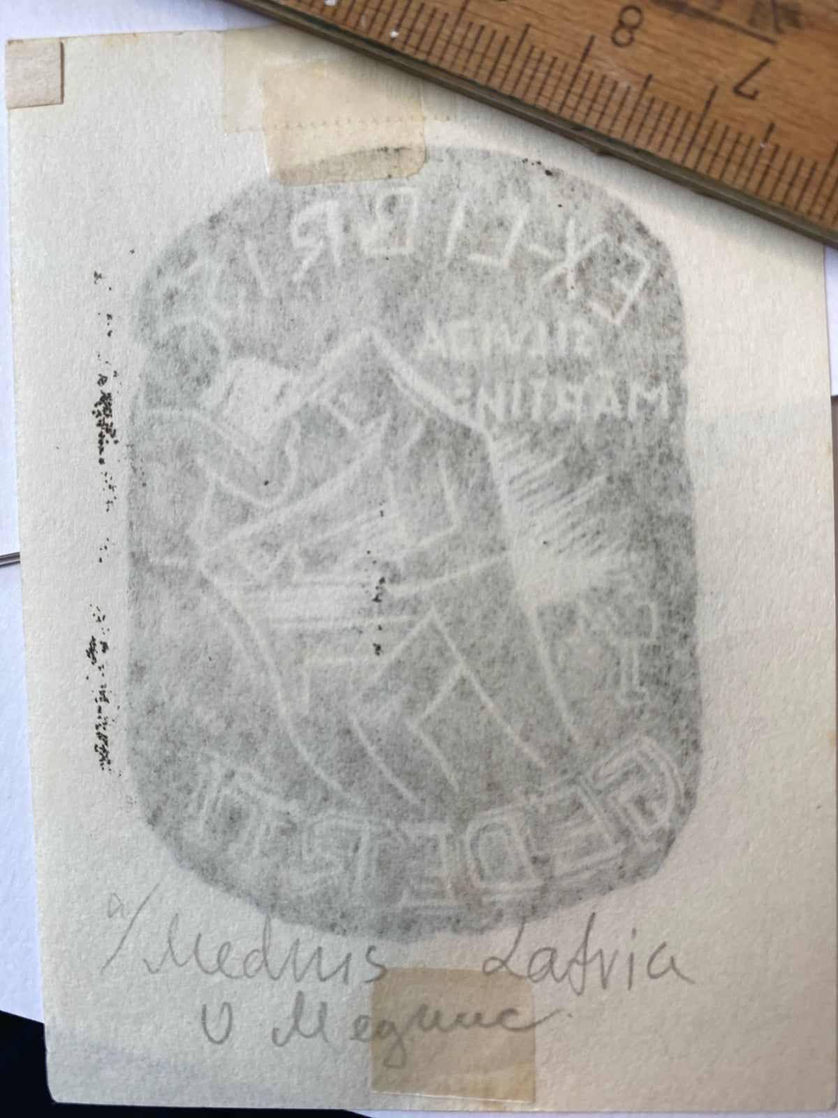 Ex Libris - Valdis Mednis - Silvija Martina Gederti