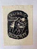 Ex Libris - Valdis Mednis - Silvija Martina Gederti