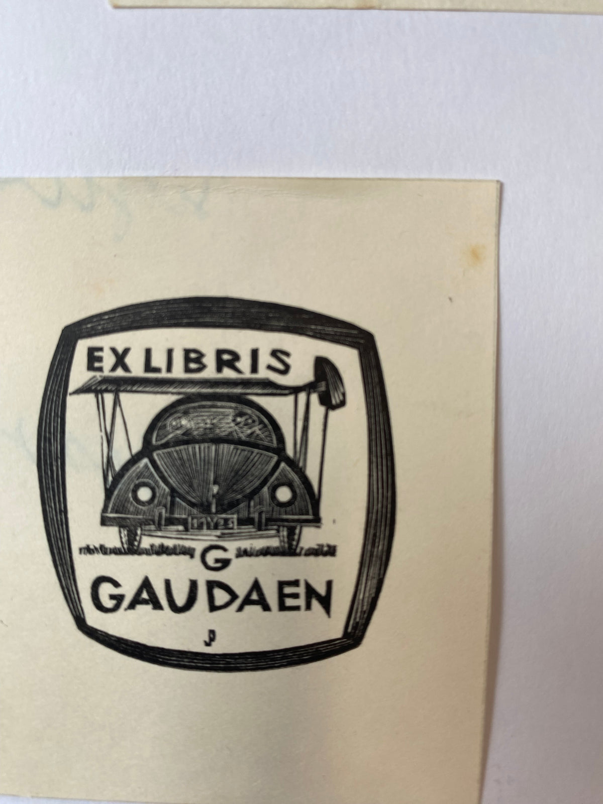 Ex Libris - Gerard Gaudaen - Gerard Gaudaen