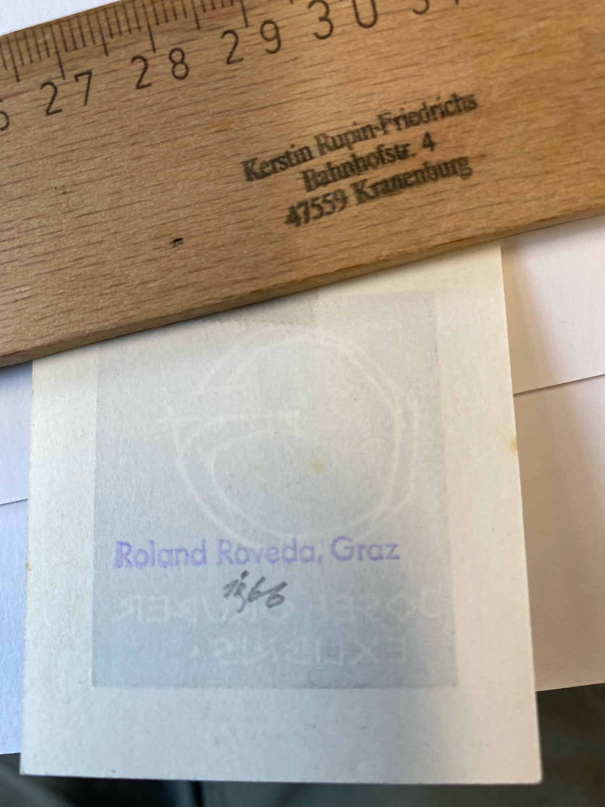 Ex Libris - Roland Roveda - Josef Gruber