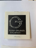 Ex Libris - Roland Roveda - Josef Gruber