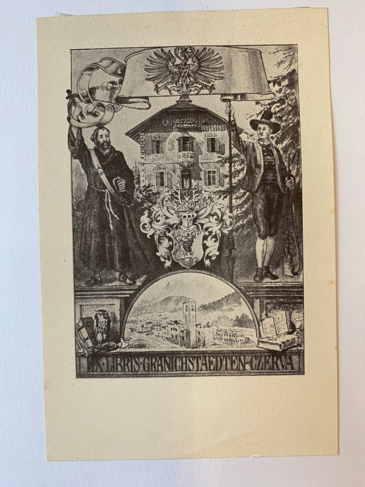 Ex Libris - Ernst Krahl - Granichstaedten - Czerva