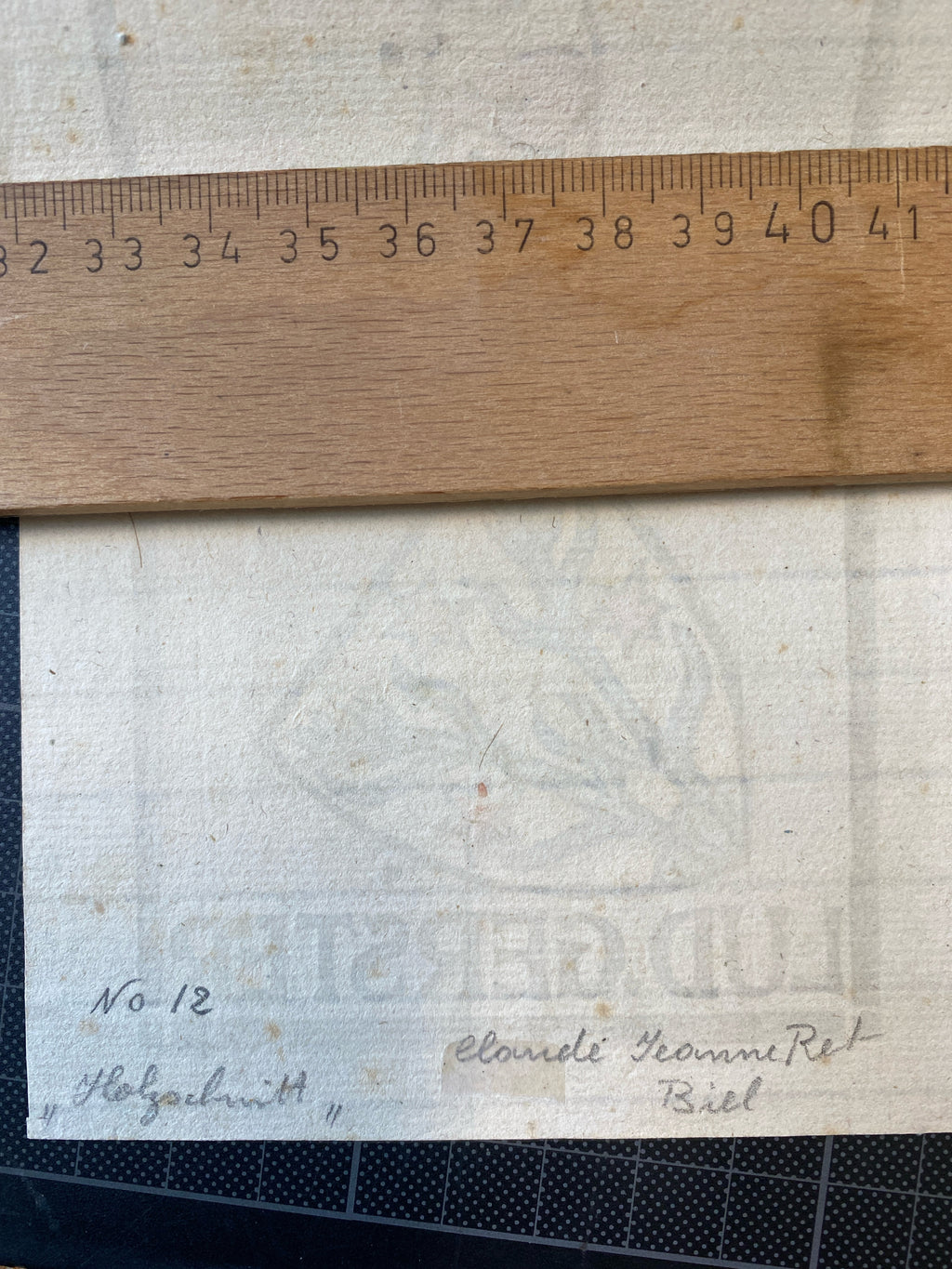 Ex Libris - Claude Jeanne Ret - Lud. Gerster