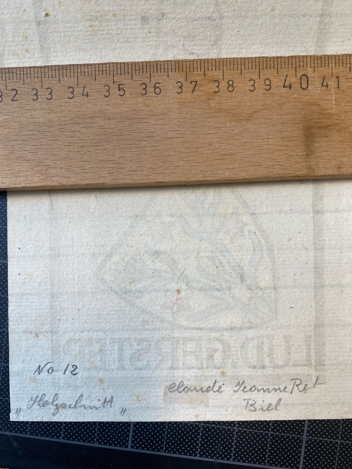 Ex Libris - Claude Jeanne Ret - Lud. Gerster