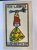 Ex Libris - Claude Jeanne Ret - Lud. Gerster