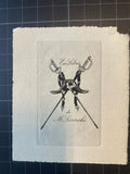 Ex Libris - unbekannter Künstler  - M. Lécorché