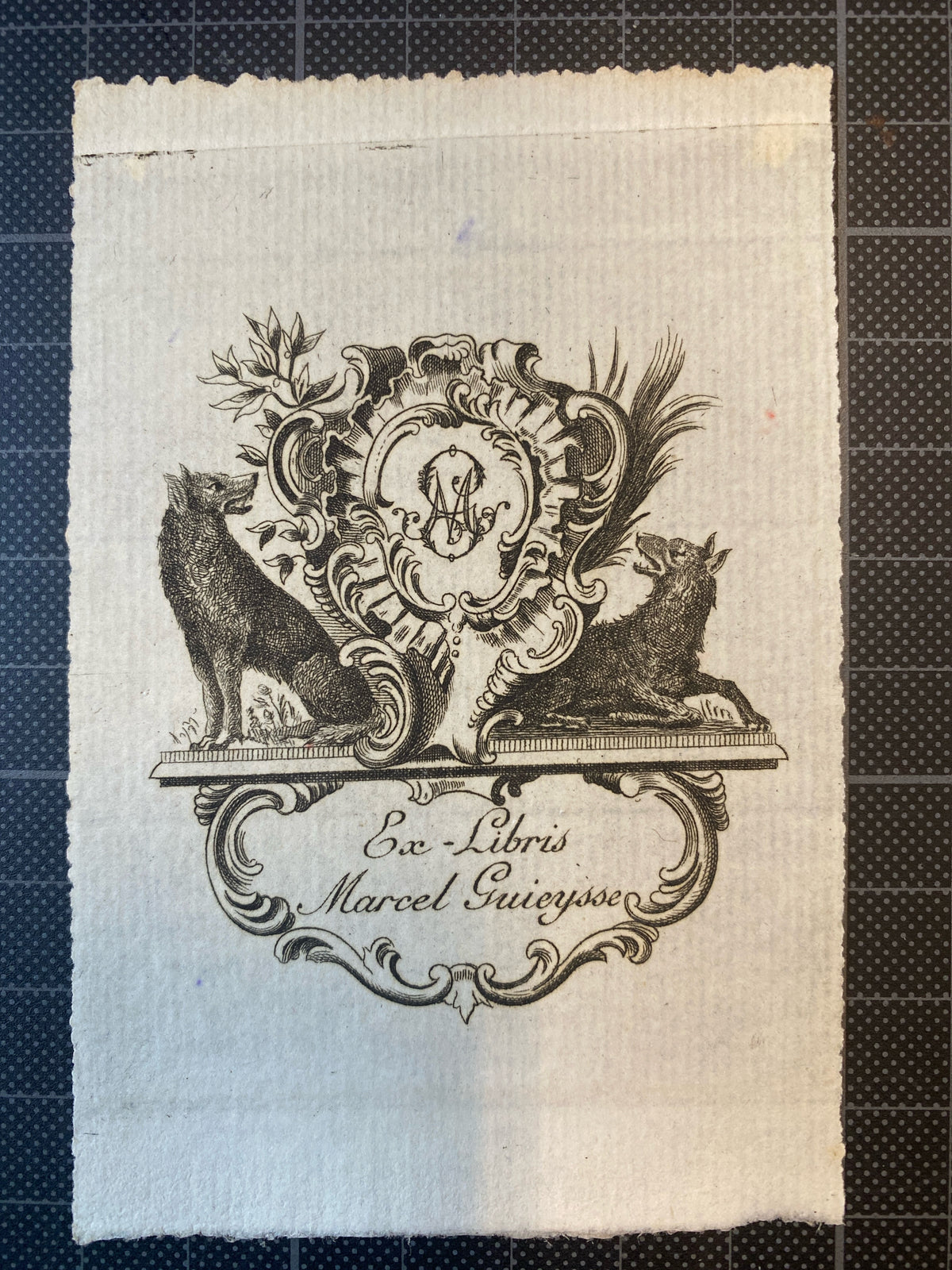 Ex Libris - unbekannter Künstler - Marcel Guieysse