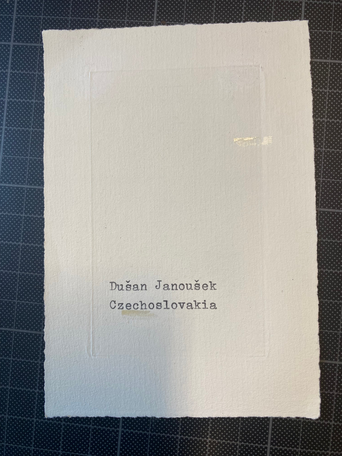 Ex Libris - Dusan Janousek - H. F.