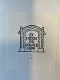 Ex Libris - unbekannter Künstler - Dr. Günter Graf