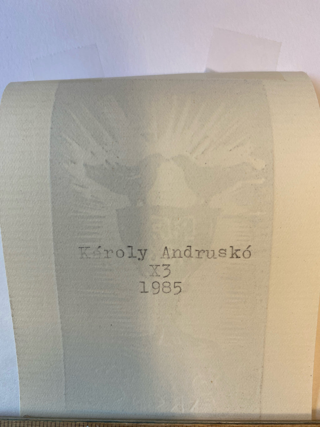Ex Libris -Károly Andruskó - Ferenc Galambos - Konvolut - 4 Stück