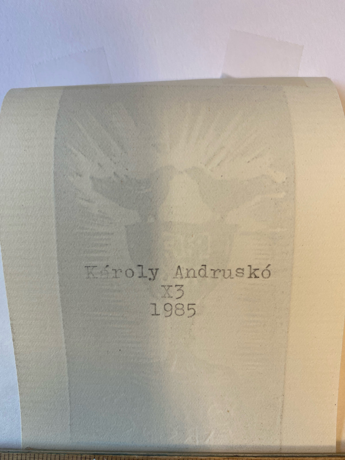 Ex Libris -Károly Andruskó - Ferenc Galambos - Konvolut - 4 Stück