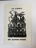 Ex Libris - unbekannter Künstler - Dr. Alfred Franz